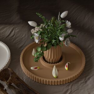 Stripped Hollow Tray Mold