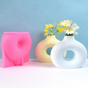 Doughnut vase mold