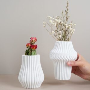 Stripped Nordic Vase