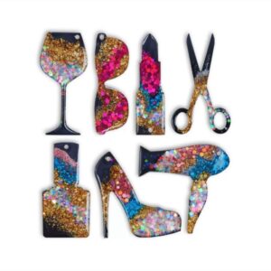 Cup shoe keychain mold