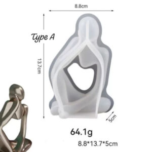 Thinker/ Figure Mold - slide 1