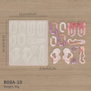 Irregular Dangling Earring Mold