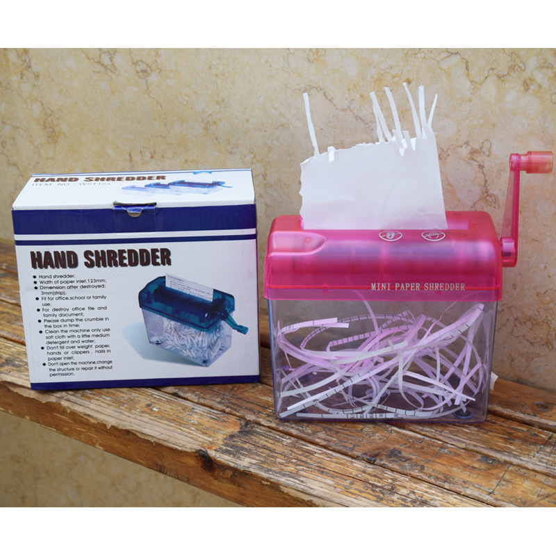 Hand Shredder machine