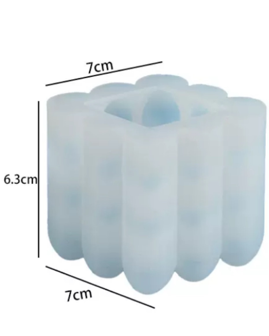 Love Pillar Candle Mold - Image 2