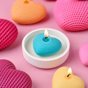 Woven Love Candle Mold