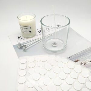 Candle stick holder- stickum