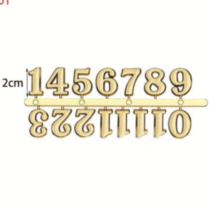 Clock Numerals - GOLD