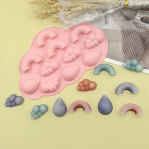 Rainbow cloud mold