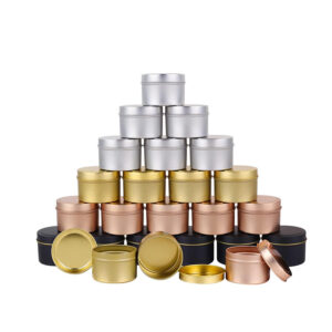 4oz Metal Candle Jar