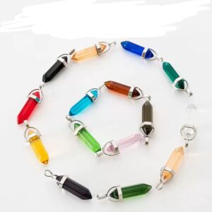 Hexagonal Diamond Pendant