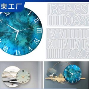Clock Roman Numeral Mold