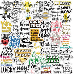 Self Affirmation Stickers (50pcs)