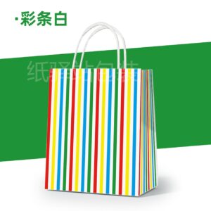 Multicolor Craft/Paper Bag