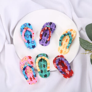 Soft Clay Slippers Charm