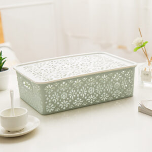 Fancy Storage Basket With Cover