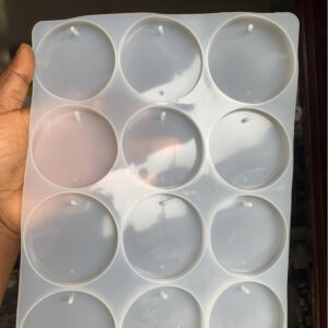 12 In 1 Keychain Mold With Hole