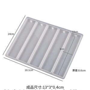 5 in 1 Bookmark Mold