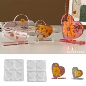 Mini Heart Frame Mold